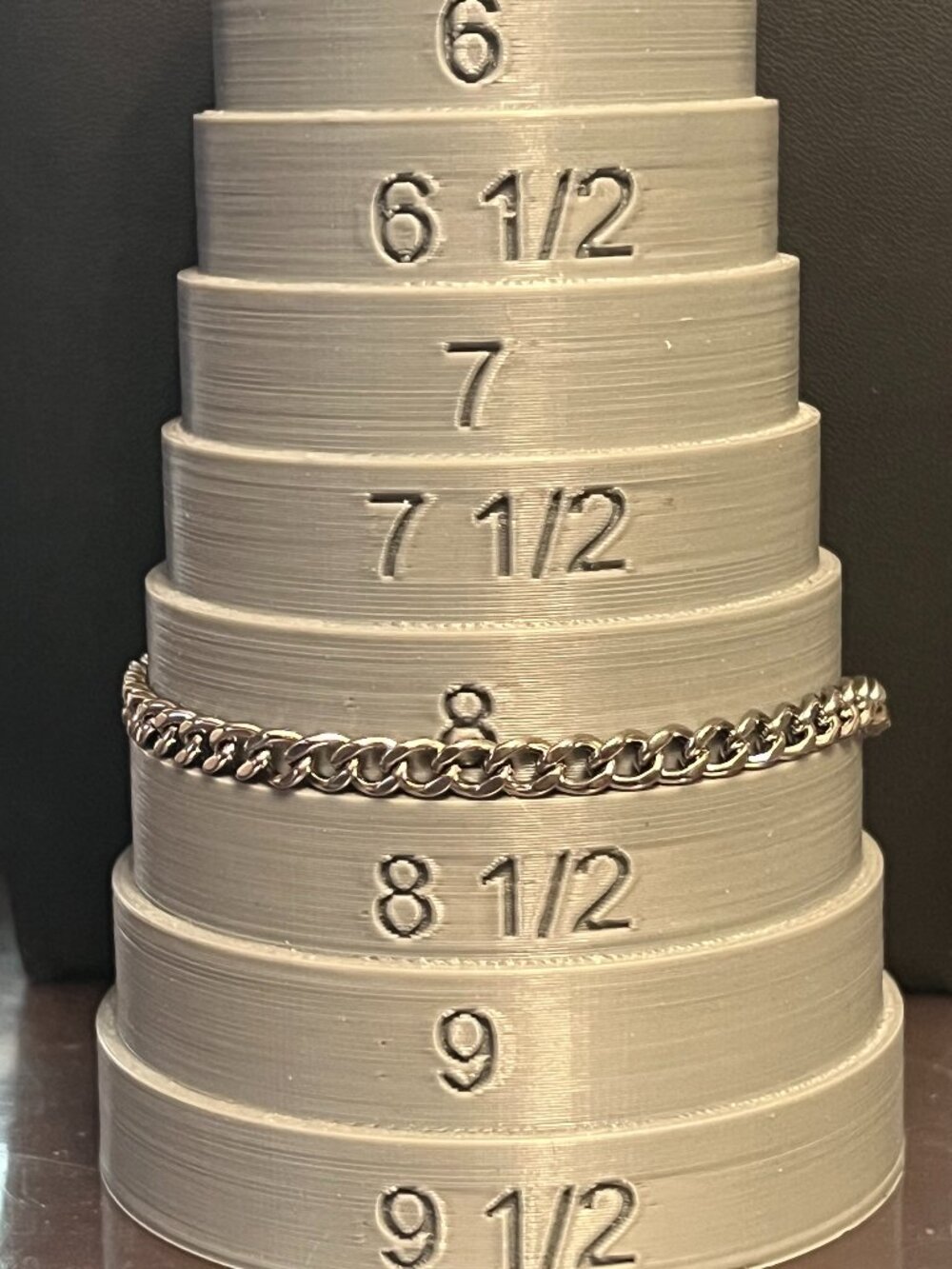 8" Curb Link Bracelet (428)